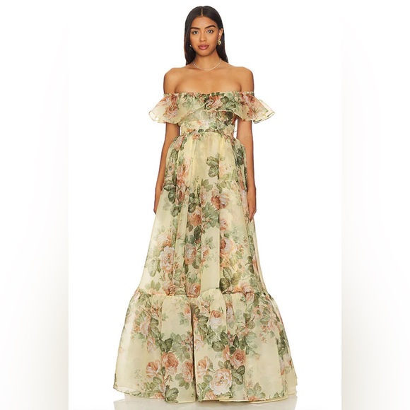 Selkie The Romance Novel Dress in Butter Rose - Picture 4 of 11